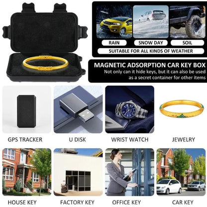 Outdoor Car Magnetic Car Key Storage Box Storage Tool Case, Key Storage Case