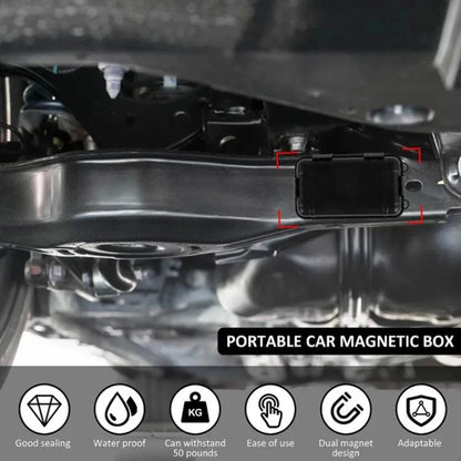 Outdoor Car Magnetic Car Key Storage Box Storage Tool Case, Key Storage Case