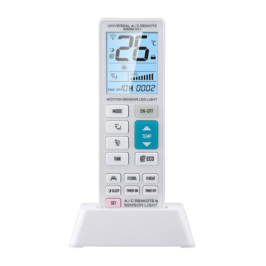 CHUNGHOP K-2268E Universal Air Conditioner Remote Control with LED Sensor Light, K-2268E
