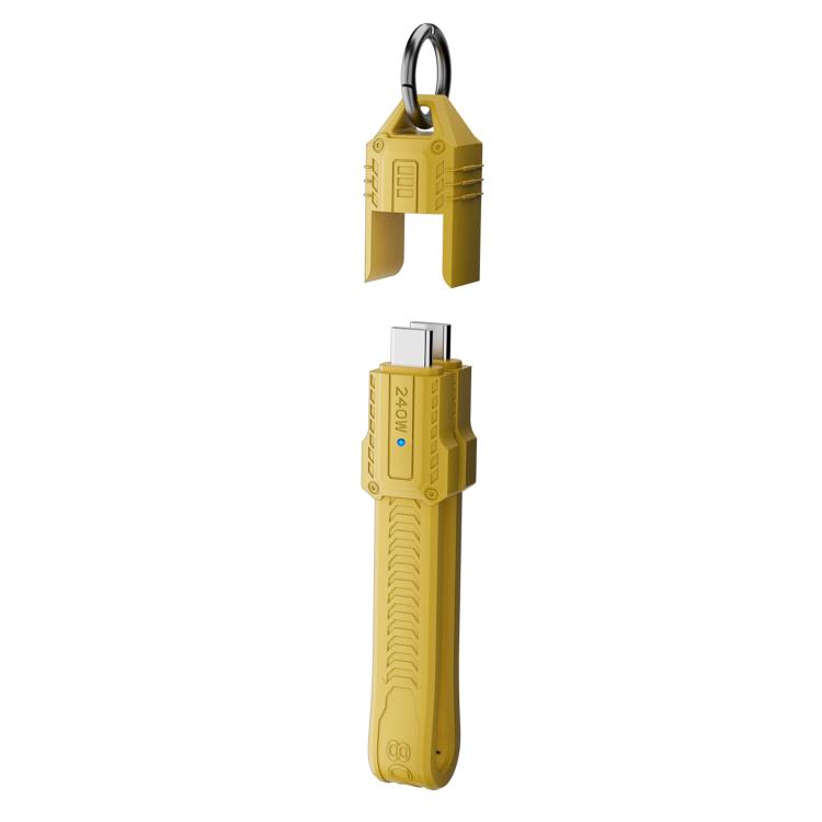 Portable Keychain 80Gbps 240W USB4 Type-C / USB-C Charging Cable