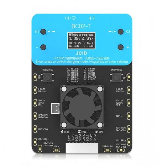 JCID BC02-T Super Battery Cycler Data Calibration for iPhone 11-15 Pro Max, JCID BC02-T