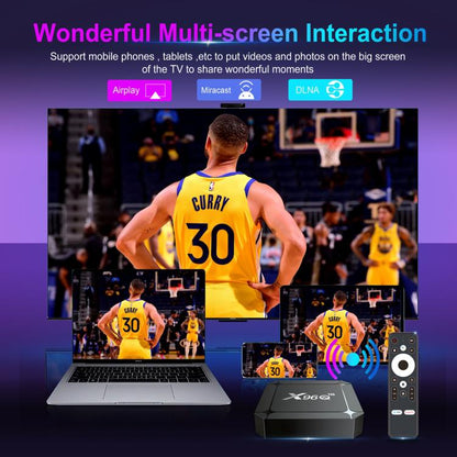 X96Q Android 14 Smart TV Box, RK3518 Quad-Core Cortex-A53, 2GB+16GB