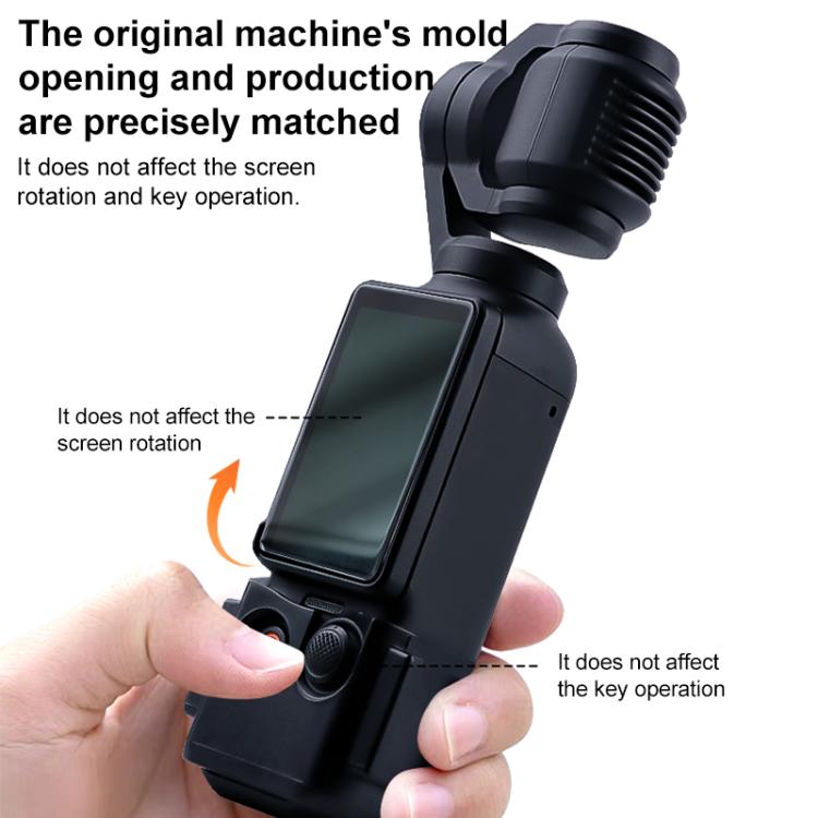 For DJI Osmo Pocket 3 Adapter Expansion Bracket, Frame with Screw, Frame with Backpack Clip, Frame with Head Strap, Frame with Chest Strap, Frame with Crab Clamp, Frame with Neck Bracket