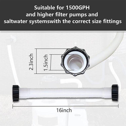 Pool hose For Intex Filter Pump, 16 inch
