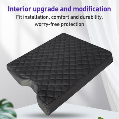 Car Central Armrest Box Protective Leather Cover Mat for Ford F150 2015-2022, For Ford F150 2015-2022