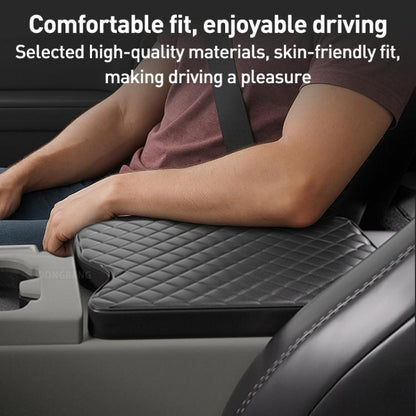 Car Central Armrest Box Protective Leather Cover Mat for Ford F150 2015-2022, For Ford F150 2015-2022