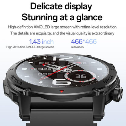 Yesido IO31 1.43 inch AMOLED Screen Smart Watch Support BT Call / Heart Rate, IO31