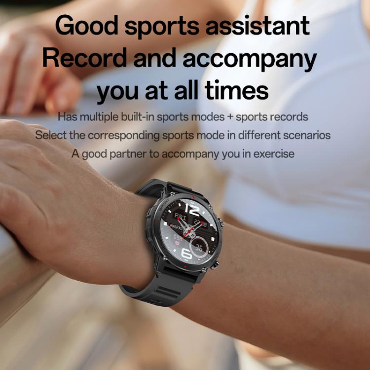 Yesido IO31 1.43 inch AMOLED Screen Smart Watch Support BT Call / Heart Rate, IO31