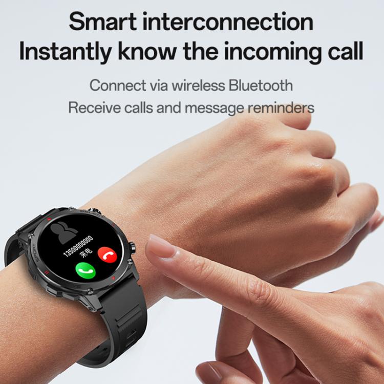 Yesido IO31 1.43 inch AMOLED Screen Smart Watch Support BT Call / Heart Rate, IO31