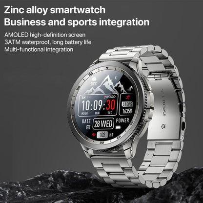Yesido IO34 1.43 inch AMOLED Screen Metal Smart Watch Support BT Call, IO34