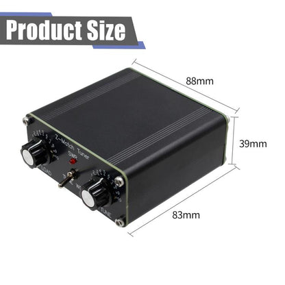 Z-Match QRP Manual Antenna Tuner 5W 3-28 Mhz Antenna HAM Tuner