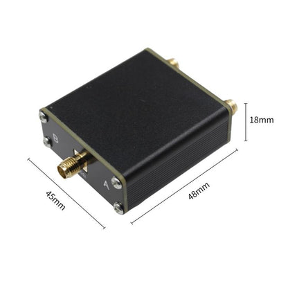 10W 1 to 2 Antenna Switch Aluminum Alloy DC-500Mhz High Frequency Switch