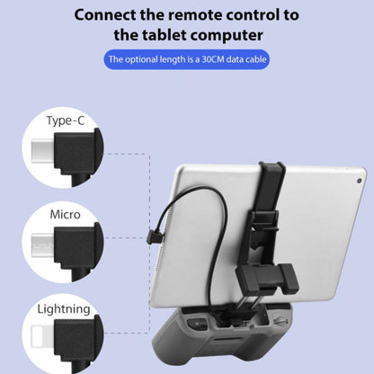 BRDRC Converting Data Cable for DJI Mini 4 Pro / Mavic 3 / Air 2 / Air 2S, 15cm Type-C to Type-C, 15cm Type-C to Android, 30cm Type-C to Type-C, 30cm Type-C to Android, 30cm Type-C to Android + Holder, 30cm Type-C to 8 Pin + Holder