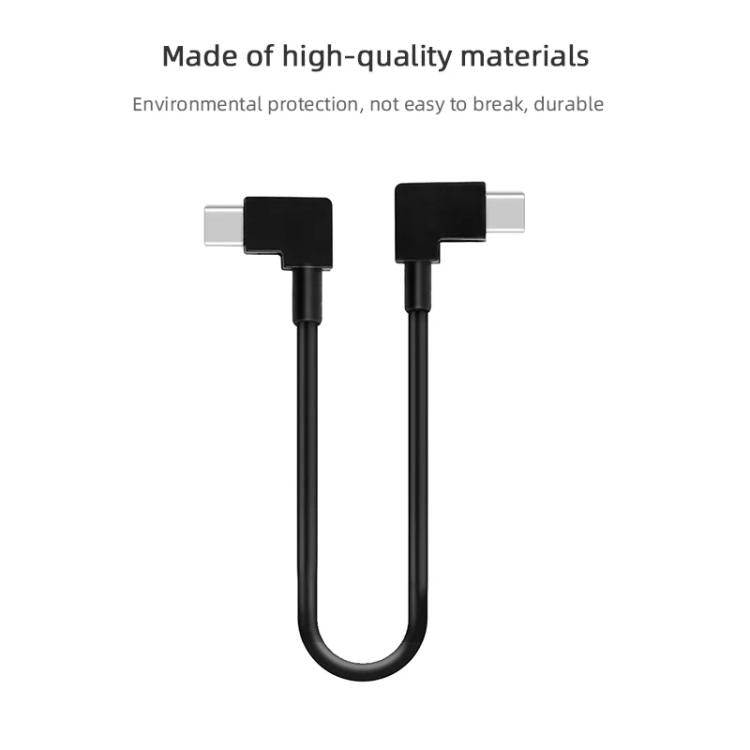BRDRC Data Cable for DJI Mavic Air 2 / Air 2S / Mini 2, 30cm Type-C to Type-C, 30cm Type-C to 8 Pin