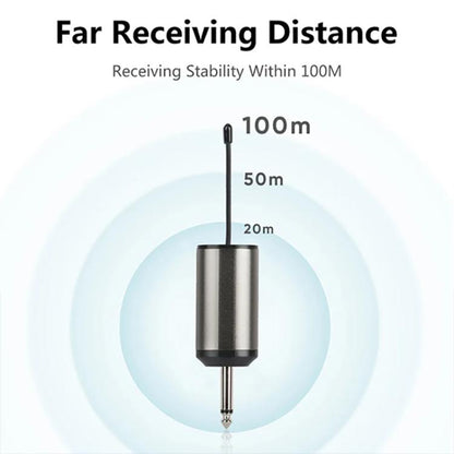 XTUGA A2 UHF Lavalier Headworn Wireless Microphone with Bodypack Transmitter, A2