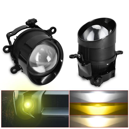 T09 2pcs/Pack 55W 3 inch High Power Dual Lens Fog Light, T09 Four-corner Universal, T09 Oblique Universal