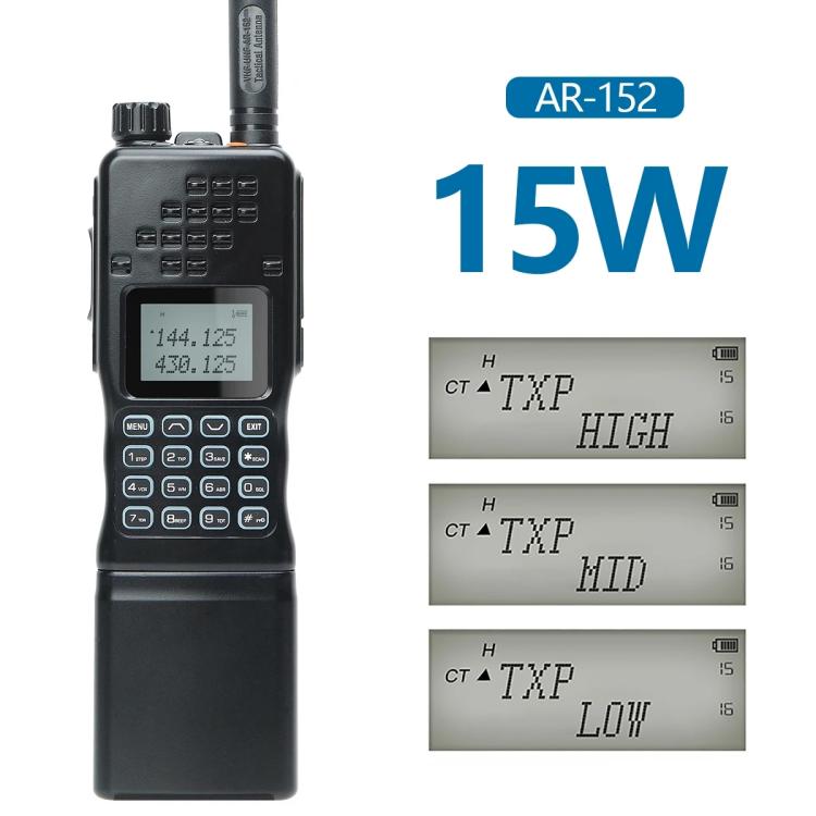 Baofeng AR-152 1.77 inch LCD FM Handheld Walkie Talkie, EU Plug, US Plug