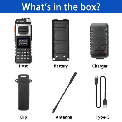 Baofeng UV-25 DTMF Coded FM Handheld Analog Walkie Talkie, EU Plug, US Plug