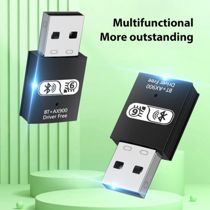 RE-905 Built-in Antenna Bluetooth WiFi 2 in 1 Computer Driver-free USB Network Adapter, RE-905