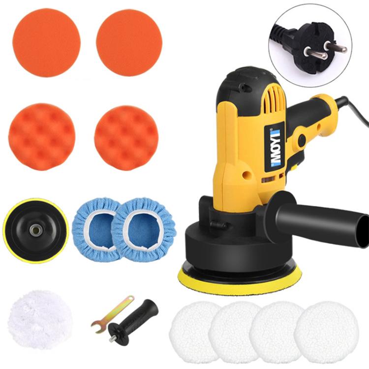 MOYI Car Hand-held Electric Beauty Waxing Sealing Glaze Polishing Machine, 9pcs / Set, 14pcs / Set, Standard Version
