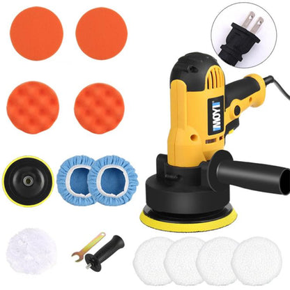 MOYI Car Hand-held Electric Beauty Waxing Sealing Glaze Polishing Machine, 9pcs / Set, 14pcs / Set, Standard Version