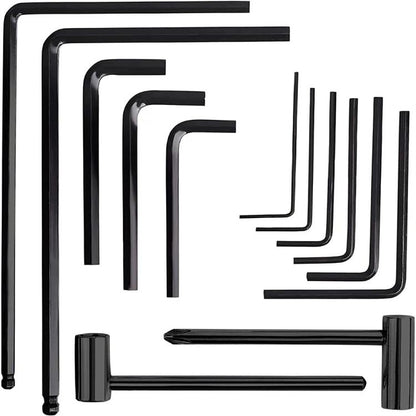 13pcs / Set Hexagon Wrenches For Guitar Repair Tools