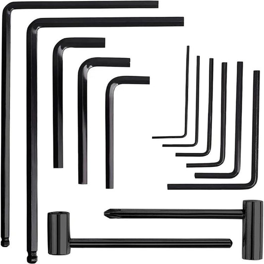 13pcs / Set Hexagon Wrenches For Guitar Repair Tools