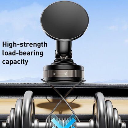 J34 Retractable Vacuum Adsorption Magnetic Car Phone Holder, J34