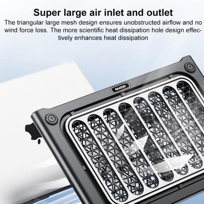 NUOXI C400 6-Speed Adjustable Dual-Core Large Fan Laptop Cooler, NUOXI C400