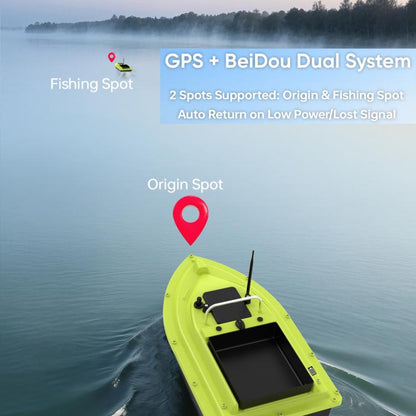 D36B Smart Remote Control Fishing Bait Boat Support Sonar Sensor & GPS, EU Plug, US Plug, UK Plug