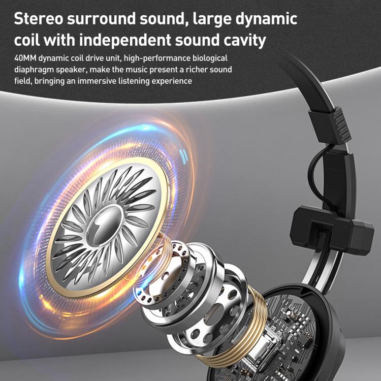 ONIKUMA GT803 Wired / Bluetooth 5.4 Dual Modes Gaming Headset, GT803