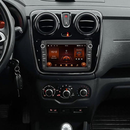 For Dacia Android 15 7 inch Wireless CarPlay Car Player Car Central Control Navigation Machine, Standard, Standard+AHD+Microphone