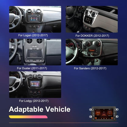 For Dacia Android 15 7 inch Wireless CarPlay Car Player Car Central Control Navigation Machine, Standard, Standard+AHD+Microphone