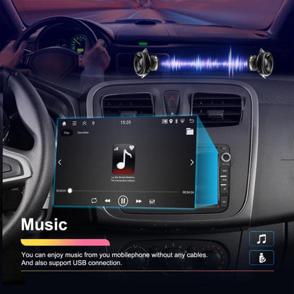For Dacia Android 15 7 inch Wireless CarPlay Car Player Car Central Control Navigation Machine, Standard, Standard+AHD+Microphone