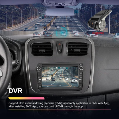 For Dacia Android 15 7 inch Wireless CarPlay Car Player Car Central Control Navigation Machine, Standard, Standard+AHD+Microphone