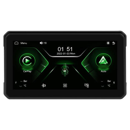 6 inch Motorcycle Wireless CarPlay and Android Auto Display Screen Navigator, A4126