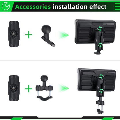 6 inch Motorcycle Wireless CarPlay and Android Auto Display Screen Navigator, A4126