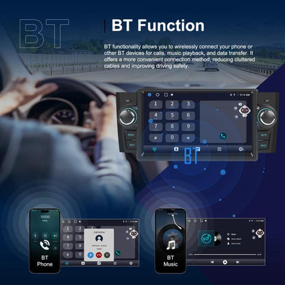 For Fiat Punto 2005-2009 Android 15 7 inch 2G+64G Car Central Control Audio Video Navigation, Standard, Standard+AHD+Microphone