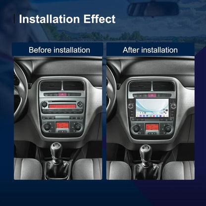 For Fiat Punto 2005-2009 Android 15 7 inch 4G+64G Car Central Control Audio Video Navigation, Standard, Standard+AHD+Microphone