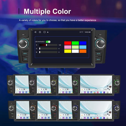 For Fiat Punto 2005-2009 Android 15 7 inch 4G+64G Car Central Control Audio Video Navigation, Standard, Standard+AHD+Microphone