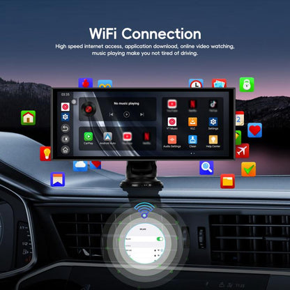 Android 15 2G+32G Car Reversing Display Monitor Screen Without Rear View Camera WiFi Version, 7 inch, 9 inch, 10.1 inch, 10.25 inch