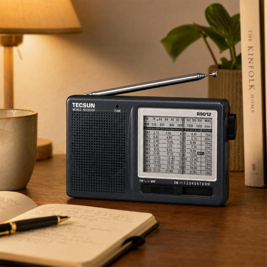 Tecsun R-9012 Portable Full Band FM Radio, R-9012