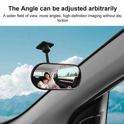 Car Adhesive Type Wide-angle Rearview Auxiliary Mirror, Adhesive Type