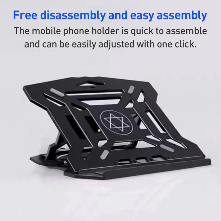 NUOXI N2 8-level Adjustable Laptop Holder, without Turntable, without Turntable