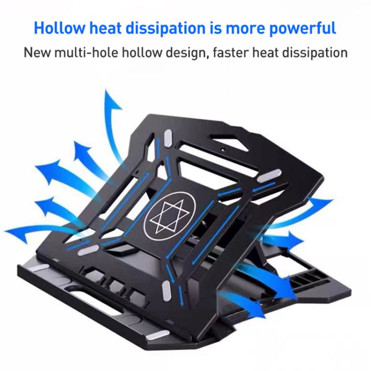 NUOXI N2 8-level Adjustable Laptop Holder, without Turntable, without Turntable