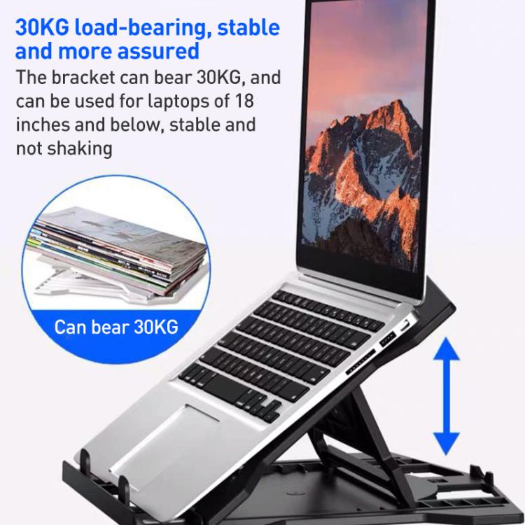 NUOXI N2 8-level Adjustable Laptop Holder, without Turntable, without Turntable