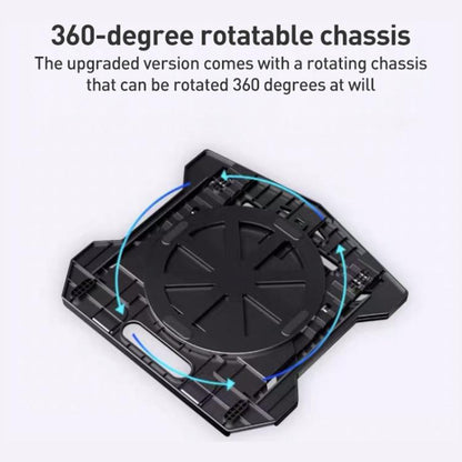 NUOXI N2 8-level Adjustable Laptop Holder, with Turntable, with Turntable