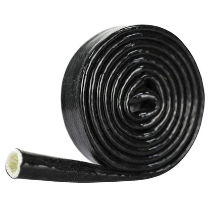 Silicone Fiberglass Fireproof Heat Shield Protective Sleeve Car Line Insulation Protection Cover, 1m Length, 10mm, 12mm, 16mm, 19mm