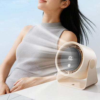 FS-22 Digital Display 100-speed Desktop Air Circulation Electric Fan