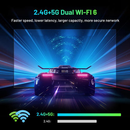 HK1 K8MINI 4K UHD Android 14 Smart TV Box with Remote Control, RK3518 Quad-Core, 2GB+16GB, 2GB+32GB